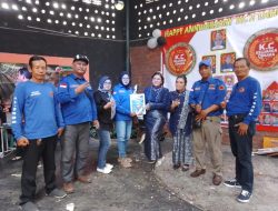 JA’PERS Juara 2, Pembina Ucapkan Selamat Milad dan Berikan Plakat Kehormatan Kepada Keluarga Cemara di Kuliner Mak’non Bogor
