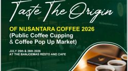 Taste the Origin: Ketika Secangkir Kopi Nusantara Berjumpa dengan Mendoan dan Sroto di The Banjoemas