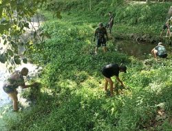 Subsektor 1 Kertasari Laksanakan, Gulma, dan Ranting di Danau Situ Cisanti 