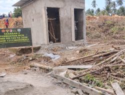 Pembangunan MCK Masjid Desa Polewali Masuki Tahap Plester Dinding Kamar Mandi
