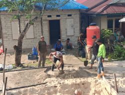 Semangat Gotong Royong Warnai Pembangunan Manunggal Air Bersih di Desa Umbele Lama