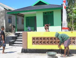 Renovasi RTLH Milik Bapak Hardi di Desa Pulau Dua Masuki Tahap Finishing