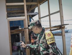 Tim Wasev TMMD Ke-129 Tinjau Renovasi RTLH Milik Ibu Syamsiah di Desa Umbele