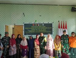 Wairjenad Tinjau Penyuluhan Mitigasi Bencana TMMD Ke-129 di Desa Pulau Dua