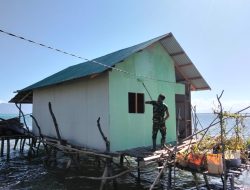 Renovasi RTLH Milik Bapak Nardianto di Desa Polewali Masuki Tahap Pengecatan dan Pemasangan Kalsiboard