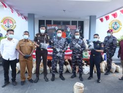 TNI AL Gagalkan Penyelundupan 1,6 Ton Pasir Timah Ilegal ke Malaysia, Selamatkan Potensi Kerugian Negara Rp1,33 Miliar