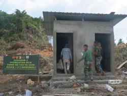 Pembangunan MCK Masjid Desa Polewali Berlanjut ke Tahap Pengacian Dinding