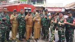 Kodim Depok Salurkan Air Bersih untuk Warga Terdampak Kekeringan di Cipayung Jaya