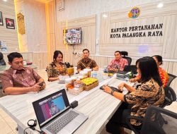 Ombudsman RI Uji Kualitas Pelayanan Kantor Pertanahan Kota Palangka Raya