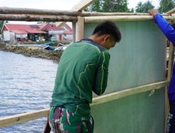 Renovasi RTLH Milik Bapak Nardianto Masuki Tahap Pemasangan Kasbor Dinding Dapur