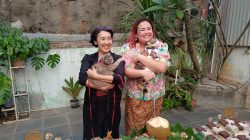 Denok dan Audrey Hadiri Pesta Ultah Bebeck