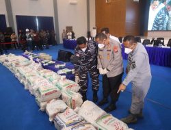 TNI AL Gagalkan 1,3 Ton Ketamine, Nilai Peredaran Capai Rp4,55 Triliun