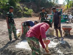 Satgas TMMD Perbaiki Fasilitas Umum Rusak di Kepulauan Umbele