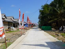 Rabat Beton Desa Polewali Selesai 100 Persen, Aktivitas Masyarakat Semakin Lancar