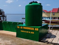 Alhamdulillah, Program Manunggal Air Bersih TMMD ke-129 Kodim 1311/Morowali Rampung, Masyarakat Desa Umbele Kini Dapat Memanfaatkannya