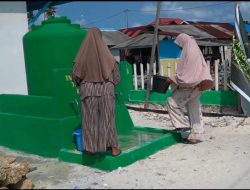 Masyarakat Desa Umbele Lama Kini Dapat Menikmati Fasilitas Air Bersih Hasil Program TMMD