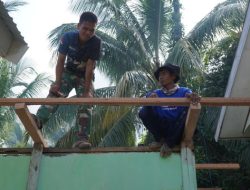 Satgas TMMD Bantu Renovasi MCK di SDN Polewali