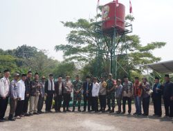 Launching Serentak Nasional, Kodim Depok Resmikan Titik Air Bersih di Kelurahan Pengasinan