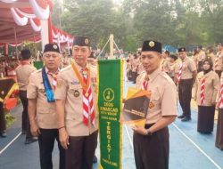 Dedie A Rachim Bertindak Sebagai Inspektur Upacara Hari Pramuka ke-65 di Kota Bogor