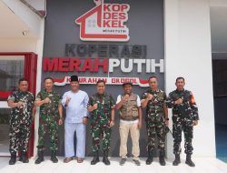 Wadan Pusterad dan Dirbindiklat Cek Kesiapan Operasional KDKMP Grogol Depok