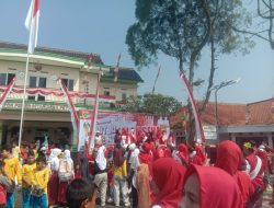 Semarak HUT RI ke-81, Desa Petir Gelar Jalan Sehat dan Senam Bersama, 2.000 Kupon Dibagikan