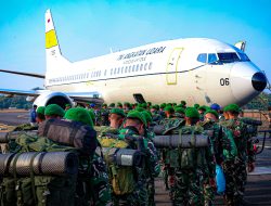 Lanud Halim Perdanakusuma Dukung Mobilisasi Pasukan TNI Tangani Karhutla