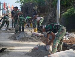 Kemanunggalan TNI dan Rakyat Semakin Kokoh, Kekompakan Warnai Pelaksanaan TMMD Ke-129 di Kepulauan Umbele