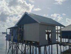 Renovasi RTLH Milik Ibu Samsiah di Desa Umbele Masuki Tahap Pemasangan Dinding dan Lantai