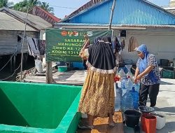 Program Manunggal Air Bersih di Desa Umbele Rampung, Warga Mulai Nikmati Manfaatnya