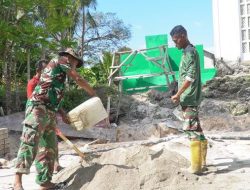 Tower Air Manunggal Air Bersih di Desa Umbele Lama Berdiri Kokoh, Pekerjaan Terus Tunjukkan Hasil Positif