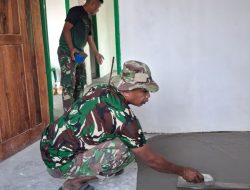 Renovasi RTLH Milik Bapak Hardi di Desa Pulau Dua Masuki Tahap Finishing