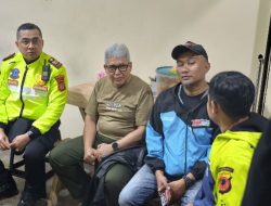 Kapolsek Cikalong Wetan Pimpin Pengamanan Nobar Final Piala Presiden 2026, Situasi Berlangsung Aman dan Kondusif