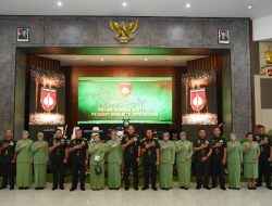 Amanah Berganti, Pengabdian Berlanjut, Pangdam IV/Diponegoro Pimpin Sertijab sejumlah Pejabat Kodam IV/Diponegoro