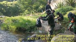 Satgas Citarum Harum Sektor 8 Perkuat Edukasi Lingkungan, Kebersihan Sungai, dan Pendataan Hewan Ternak di Wilayah Binaan