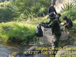 Satgas Citarum Harum Sektor 8 Perkuat Edukasi Lingkungan, Kebersihan Sungai, dan Pendataan Hewan Ternak di Wilayah Binaan