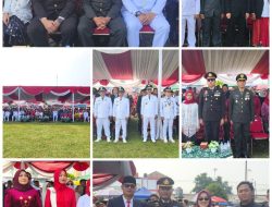 Upacara HUT ke-81 Kemerdekaan RI Tingkat Kecamatan Cikalongwetan Berlangsung Khidmat dan Kondusif