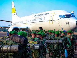 Lanud Halim Perdanakusuma Dukung Mobilisasi Pasukan TNI Tangani Karhutla