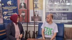 Teguh Purnomo Sampaikan Tiga Hal Penting Kepada Ketua Terpilih DPC Peradi Kebumen Anita Nosa