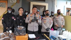Sat Narkoba Polres Cimahi Grebeg Pabrik Sinte Jaringan Antar Pulau