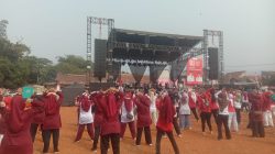 Semarak HUT RI ke-81, Pemdes Sibanteng Ajak Warga Senam Sehat dan Pererat Kebersamaan