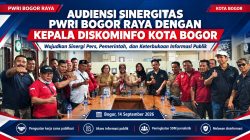 Audensi Sinergitas PWRI BOGOR RAYA Dengan Kadis Informasi dan Komunikasi Kota Bogor