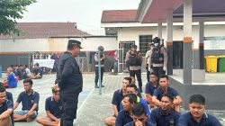 Perkuat Sinergi Cegah HALINAR, Lapas Pangkalan Bun Bersama Polres, Brimob, dan BNNK Kobar Gelar Razia dan Tes Urine