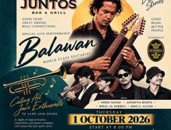Juntos Hadirkan Gin Flight dan Balawan, Jazz Berpadu Suasana Hangat