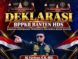 BPPKB Banten HDS DPC Kabupaten Bogor di Bawah Komando Bang Haji Farhan Hadiri Deklarasi di Pandeglang