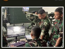 Batalyon Arhanud 10/ABC Tingkatkan Profesionalisme Prajurit Lewat Penataran Latihan Menembak Mistral