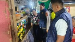 KRYD Malam Minggu, Polsek Cikalongwetan Amankan 3 Knalpot Brong dan 30 Botol Miras