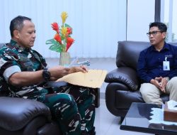 Komitmen Integritas dan Kolaborasi: Danlanud Husein Sastranegara Sambut Kunjungan GM. Bandara