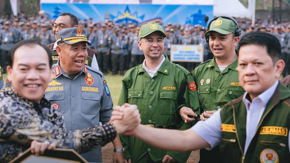 Prof Reda minta Satlinmas dan BPD perkuat soliditas, soroti tata kelola desa dan kesejahteraan Linmas. (Dok. Istimewa)