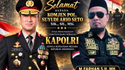 KETUA DPC BPPKB BANTEN HDS DPC Kab.Bogor Bang Haji Farhan SH MH Ucapkan Selamat kepada Kapolri Komjen Pol. Suyudi Ario Seto, S.I.K., SH., M.Si